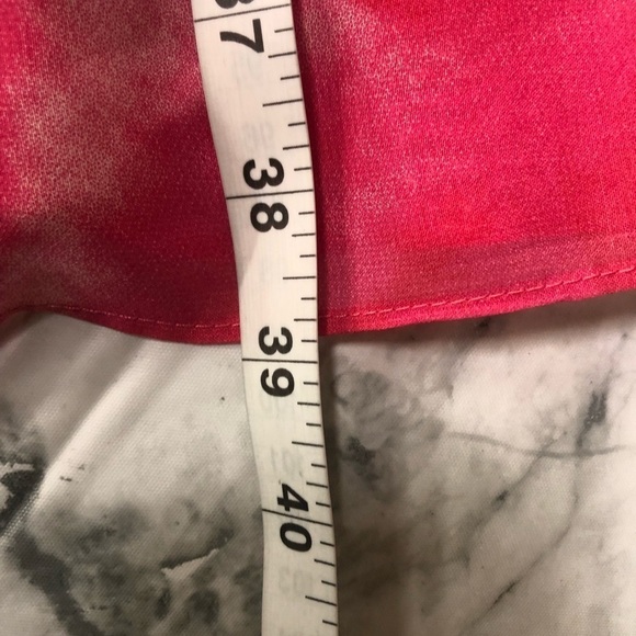 Sandra Darren Pink Watercolor Dress SIze 12 NWT - Picture 5 of 5